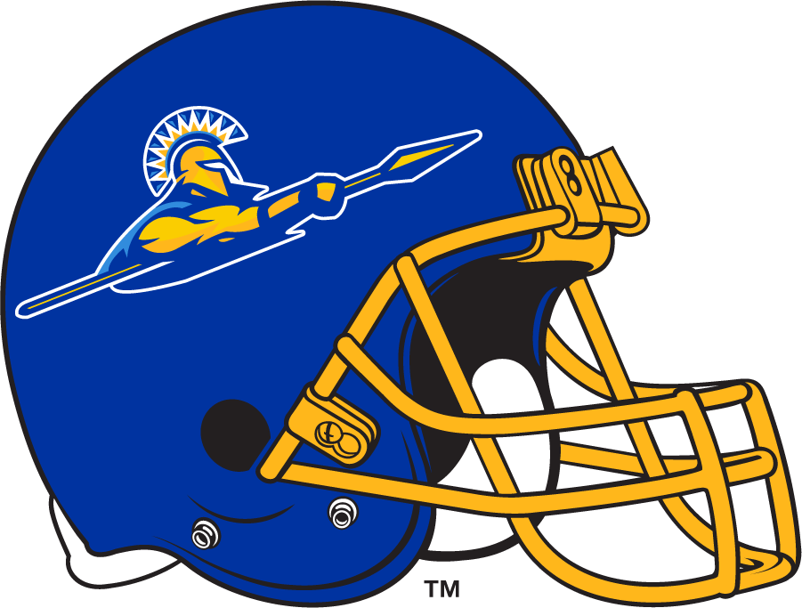 San Jose State Spartans 2010-2014 Helmet Logo diy iron on heat transfer